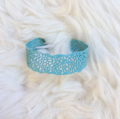 Aqua Blue Cuff - Small